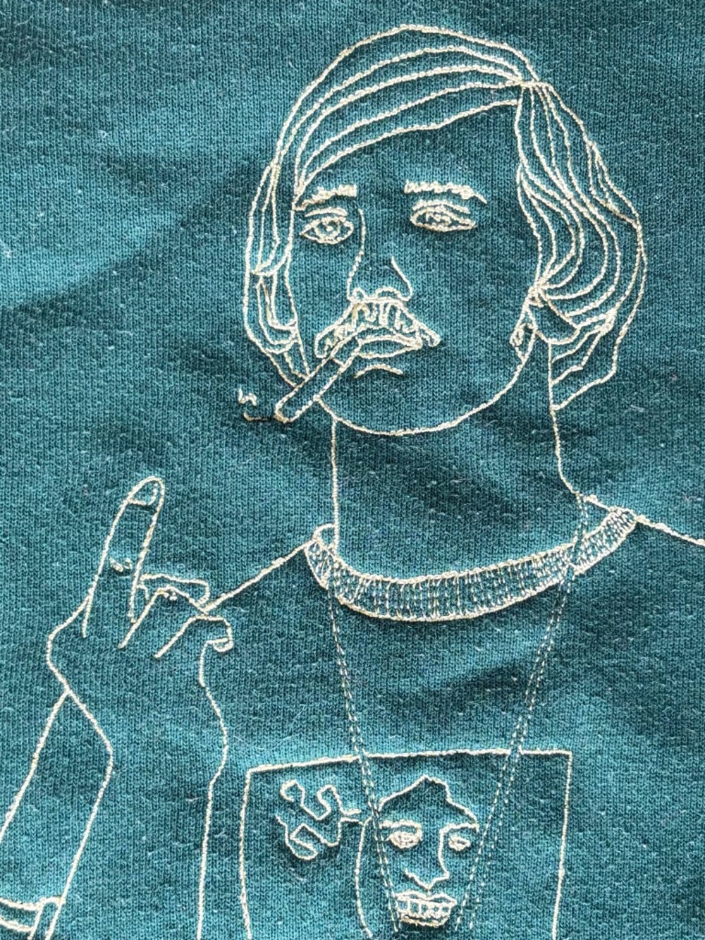Vintage Dazed and Confused Matthew McConaughey Crew Neck Sweatshirt - Picture 2 of 4